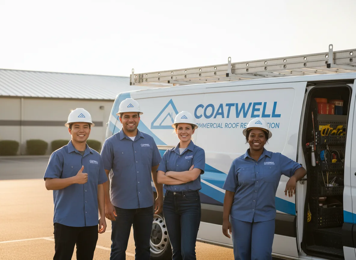 Commercial roof coating company in Robbinsville, NC